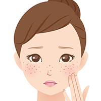 そばかすの原因 そばかすの原因